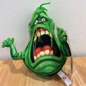 GHOSTBUSTERS Green SLIMER Ghost Monster PLUSH TOY w/ tags 10" Toy Factory